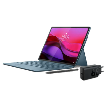 Lenovo Yoga Tab (16GB 256GB) (Wifi) - Tidal Teal + Charging Adaptor Qualcomm® Snapdragon™ 8 Gen 3 Processor (3,30 GHz )/Android/256 GB UFS 4.0