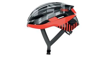 Abus stormchaser gris   rojo