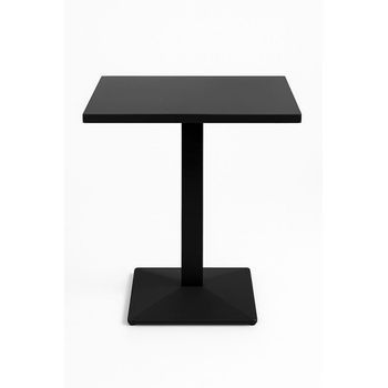 Mesa Kuat Black 60 Cm De Madera 74*60*60 Cm - Negro