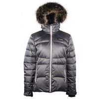 colmar chaqueta kurtka damska satin stalowy satynowy para mujer