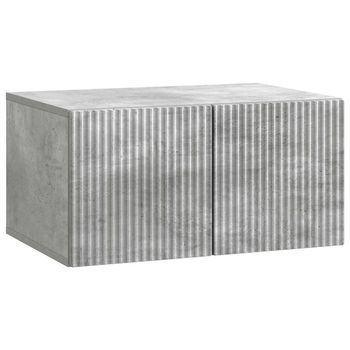 Mueble Para Tv De Pared 59,5 X 41 X 30 Cm Gris Hormigón Vidaxl