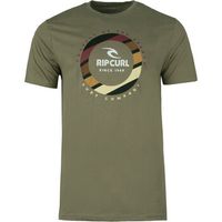 rip curl polo stripe circle tee para hombre