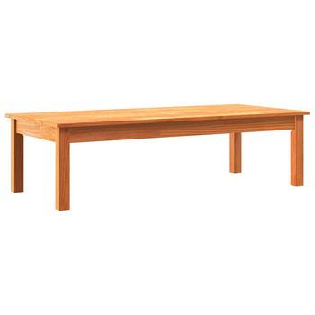 Mesa De Café | Mesa De Centro Max Brown 110 X 50 X 30 Cm Madera De Pino Macizo