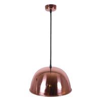 colgante copper 1xe27 alregxd30cm en cobre con acabado liso brillante e interior estanhado
