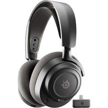 Auriculares Steelseries Arctis Nova 7P Gen 2 inalámbricos Bluetooth con Cancelación de Ruido Negro