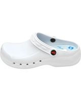 de dian eva plus zueco unisex para plantillas blanco