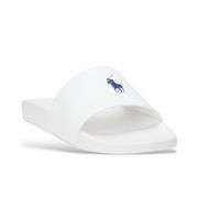 polo ralph lauren para hombre 809961001004 chanclas signature blanco 41 plano ninguno casual beachwear