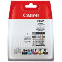 canon pgi-580cli-581 bkcmyk pack cartucho original negrocolor
