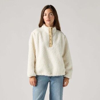 Levis Polar Iris Pullover Sherpa Fleece Egret Sherpa para mujer