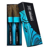 hog hair detailing brushes x2