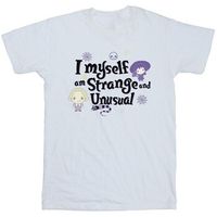 beetlejuice camiseta i myself am strange and unusual para hombre