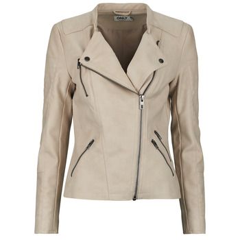 Only Cazadora de cuero ONLAVA para mujer