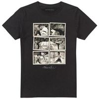 bruce lee camiseta snap shots para hombre