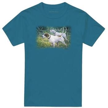 Wildlife Camiseta English Pointer para hombre
