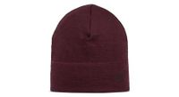 buff bonnet merino lightweight beanie solid bordeaux