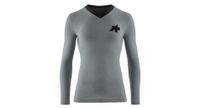 camiseta de manga larga assos tactica tech t5 gris
