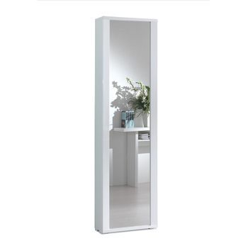 Columna Multiusos Blanco Efecto Madera H 182cm