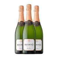 avinyo caves seleccio la ticota brut nature cava gran reserva 75 cl 115 vol pack de 3 unidades