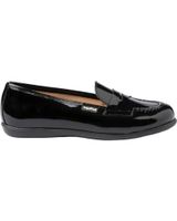 de angelitos zapatos 468 mocasin charol colegio negro