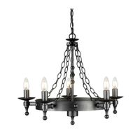 lampara de arana warwick 5 luces