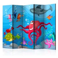 biombo - octopus and shark ii room dividers