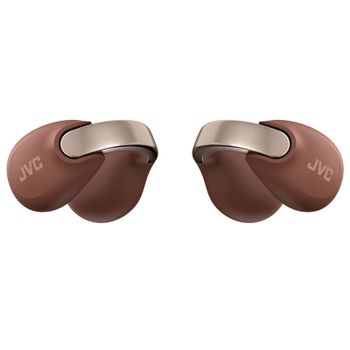 Auriculares JVC inalámbricos Bluetooth 5.3 intrauriculares abiertos marrón con control volumen