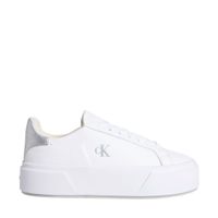 calvin klein jeans zapatilla de piel con plataforma yw0yw01929-0lc