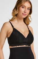 hunkemoller sujetador de lactancia camilla negro