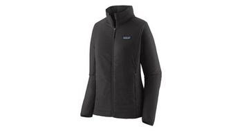 Chaqueta de manga larga patagonia nano air light hybrid para mujer negro