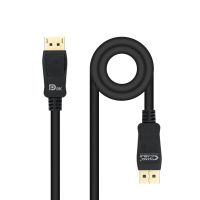 nanocable cable displayport 14 machomacho negro 2 m