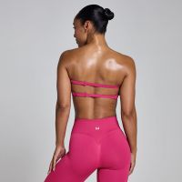 sujetador deportivo bandeau lift para mujer de mp - baya intensa - s
