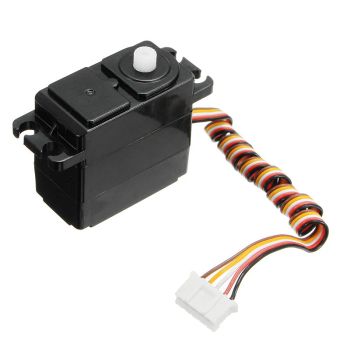 HBX 12891 1/12 Servo de Anillo de Acero de 5 Hilos con Engranajes de Plástico 12030 Parte de Coche RC