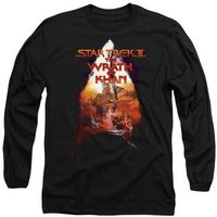 star trek camiseta manga larga the wrath of khan para hombre