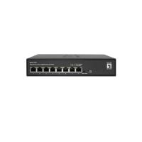 conmutador levelone ges-2208 gestionado l2 8 puertos gigabit ethernet montaje en rack