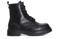 botin de mujer con micro tachuelas en la puntera black 40