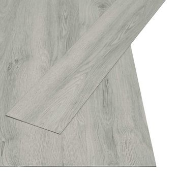 Lama De Suelo Autoadhesiva Gris Claro 4,46 M² 32 Uds. Pvc Vidaxl