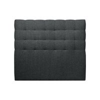 cabecero de cama cuadrados ascot  black  120 x 120 cm