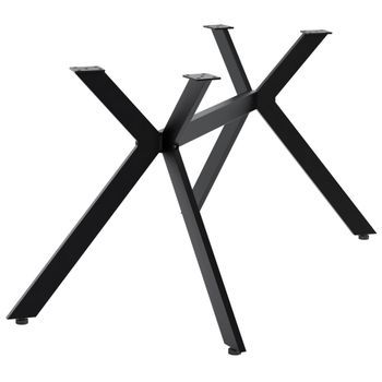 Patas Para Mesa Cascada Metal Negro 73x135x72 Cm Clp