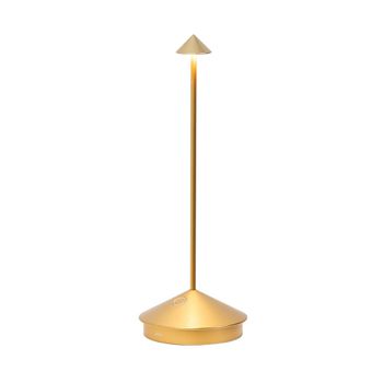Lámpara de mesa led zafferano recargable titanio 2,2 w ip54