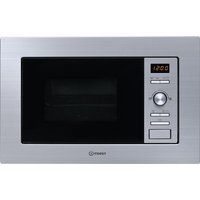 indesit mwi 1222 x built-in microwave with grill - silver silver