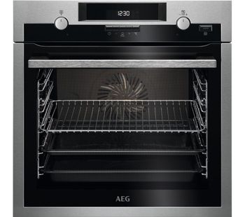 AEG SteamBake BCS551020M Electric Oven - Stainless Steel, Stainless Steel