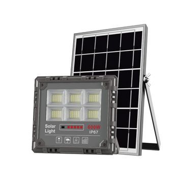 Lámpara Solar Estrella - Control De Luz Automático Potencia 400w