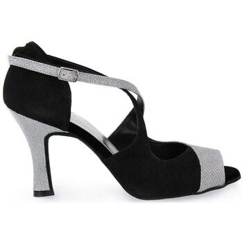 Top Dance Zapatos de tacón TACCO 85 CAMOSCIO NERO para mujer