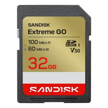 Tarjeta SD SanDisk Extreme GO 32 GB UHS-I 100 MB/s Clase V30