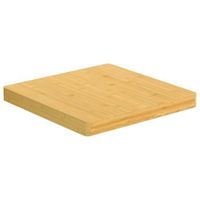 tablero de mesa  tablero escritorio de bambu 50x50x4 cm