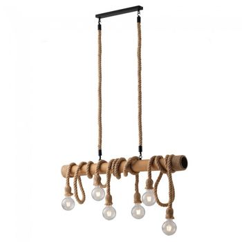 Regleta de techo rope (6 luces)