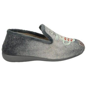 Gema Garcia Pantuflas Babuchas coffee gris para mujer