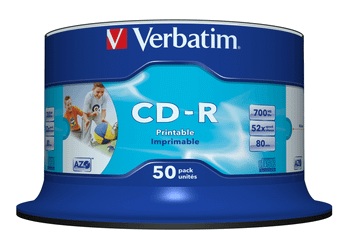 CDR 80MIN 700MB 52X 50PK