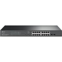 tp-link tl-sg2218p switch jetstream 16 puertos gigabit poe 2 puertos sfp gigabit