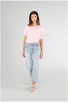 vaqueros culotte denim bleach 25